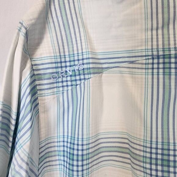 Orvis Long-Sleeve Button-up Lightweight Men's Shirt Size LARGE B1 - Picture 5 of 8